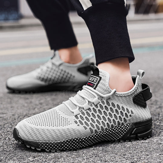 Damen Atmungsaktive Mesh Laufschuhe mit rutschfester Sohle R&B