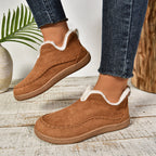Damen Slipper mit warmem Fleece-Futter und rutschfester Sohle R&B