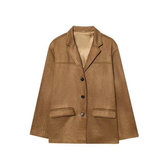 Damen eleganter und modischer Blazer mit praktischen Taschen R&B