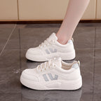 Damen Sportliche Sneaker mit gepolsterter Sohle und modischem Obermaterial R&B