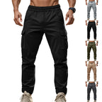 Herren Cargo-Hose mit funktionalen Seitentaschen und elastischem Bund R&B