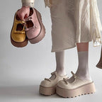 Damen Plattform-Sandalen mit dekorativen Schleifendetails R&B
