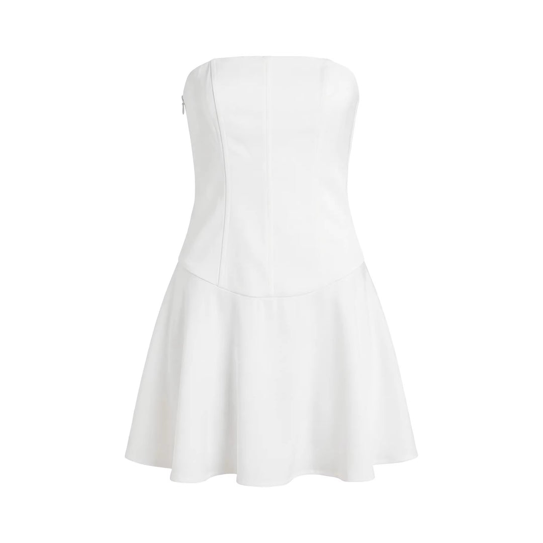 Damen Bustierkleid mit strukturierter Silhouette und ausgefallenem Design R&B