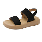 Damen Komfortable Sandalen mit minimalistischen Riemen