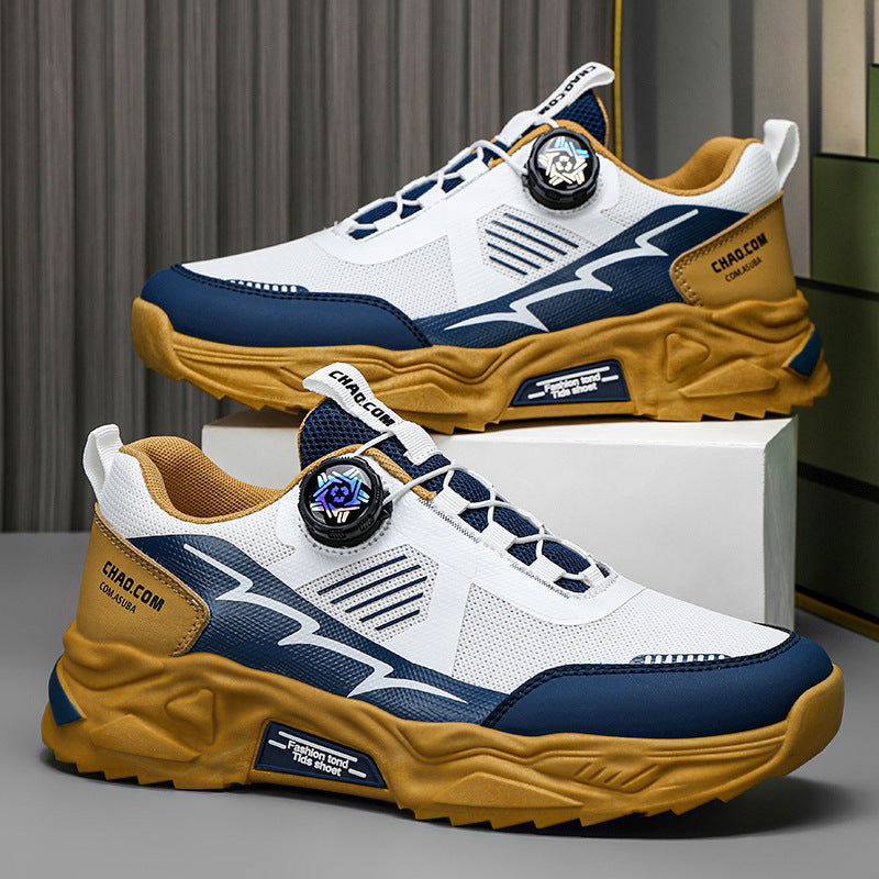 Damen Sportliche Sneaker mit innovativem Schnürsystem und robustem Profil R&B