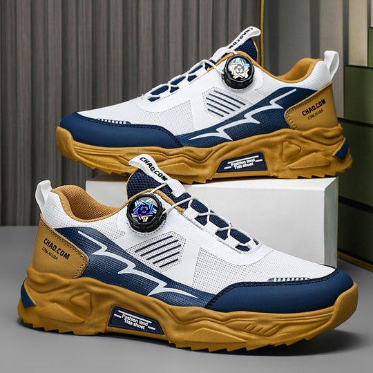 Damen Sportliche Sneaker mit innovativem Schnürsystem und robustem Profil R&B