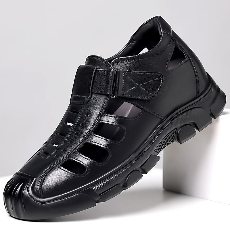 Damen Freizeitsandalen mit gepolsterter Innensohle und verstellbarem Riemen R&B