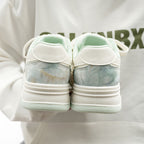 Damen Sportliche Sneakers mit verspielt floralem Design und gepolsterter Sohle