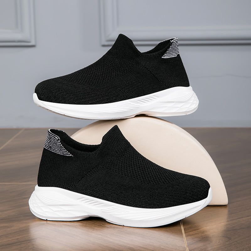 Damen Hochwertige Slip-On Sneakers mit flexiblem und atmungsaktivem Obermaterial R&B