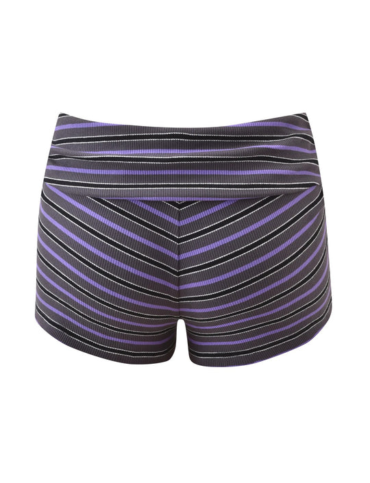 Damen Sportliche Badeshorts mit ikonischem Streifendesign R&B