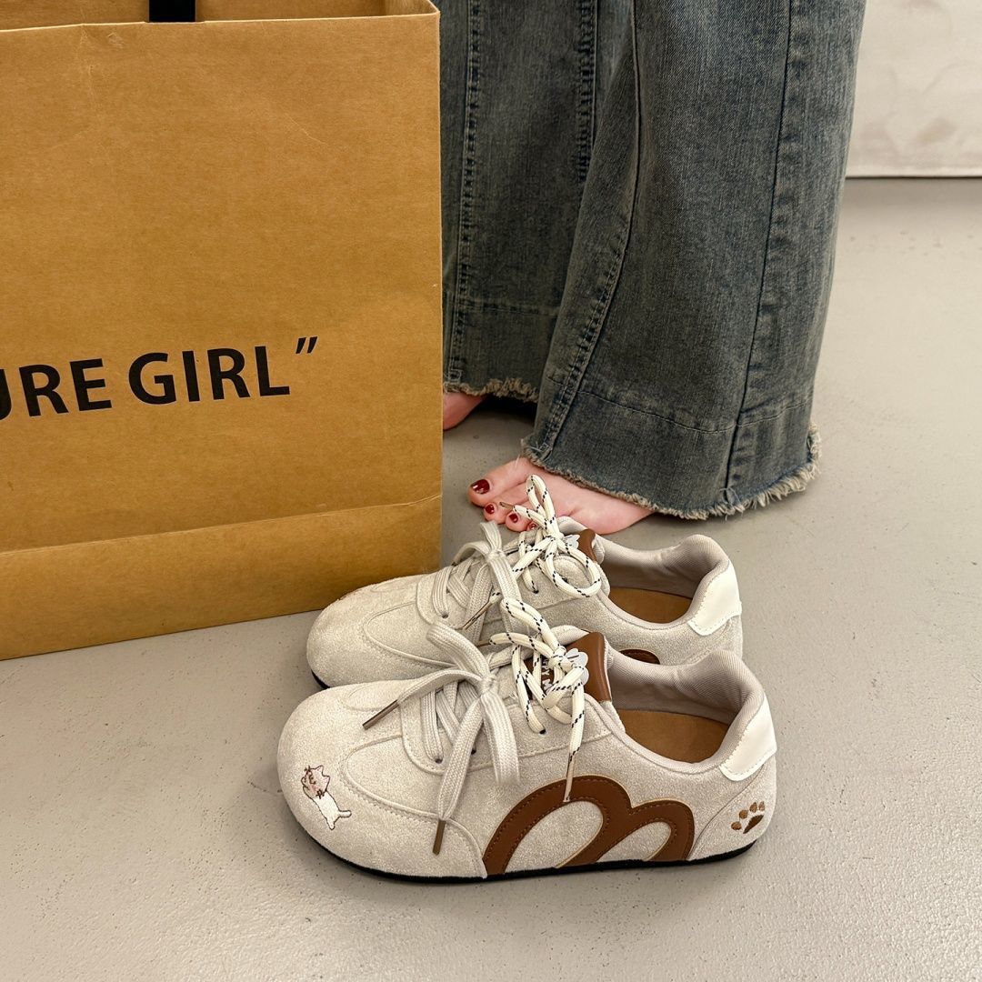 Damen Sportliche Sneakers mit kreativen Akzenten und weichem Obermaterial R&B