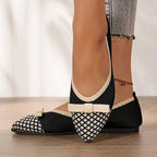 Damen Atmungsaktive und modische Slip-On Ballerinas R&B