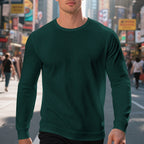 Herren hochwertiger Langarmpullover R&B