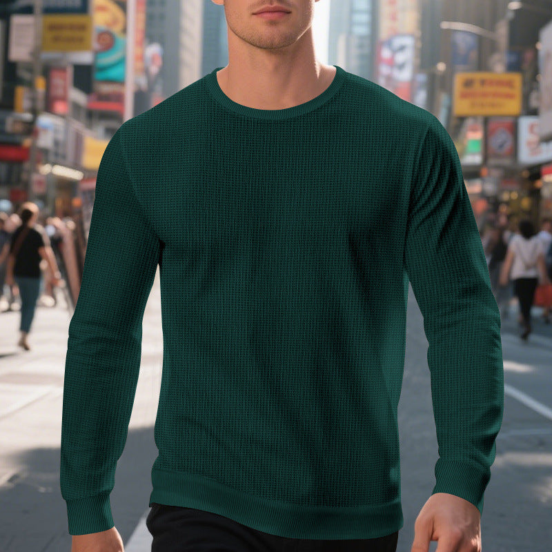 Herren hochwertiger Langarmpullover R&B