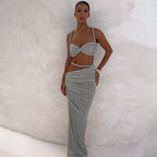 Damen Bikiniset mit elegantem Wickelrock R&B