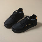 Damen Trendige Sneakers mit goldenen Akzenten R&B