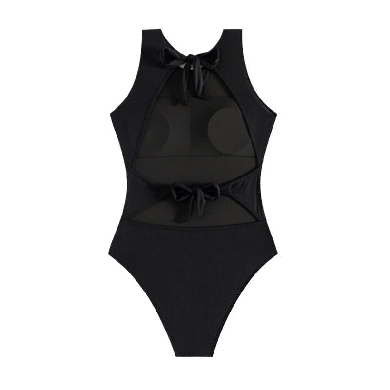 Damen Hochgeschlossener Badeanzug mit elegantem Design R&B