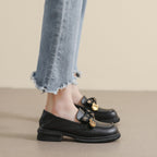 Damen Loafer mit elegantem Schleifen-Detail und bequemem Fußbett