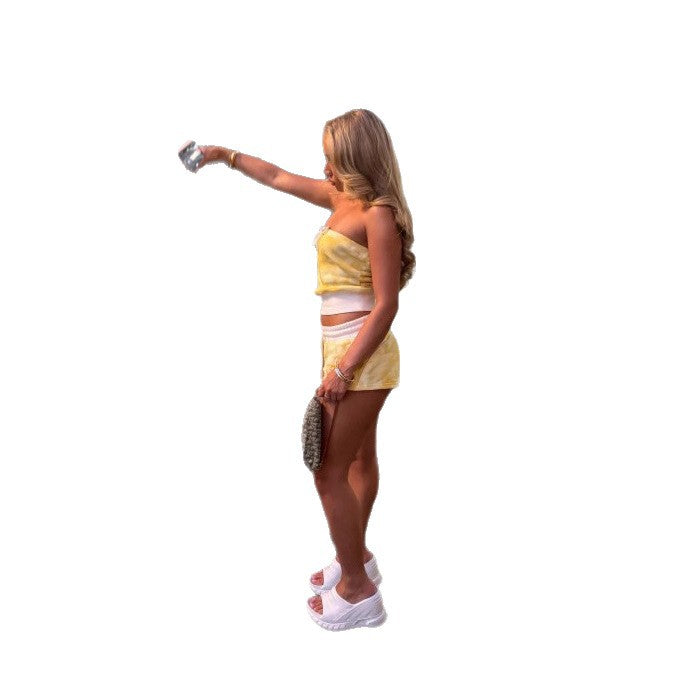 Damen Strandshorts mit elastischem Bund R&B