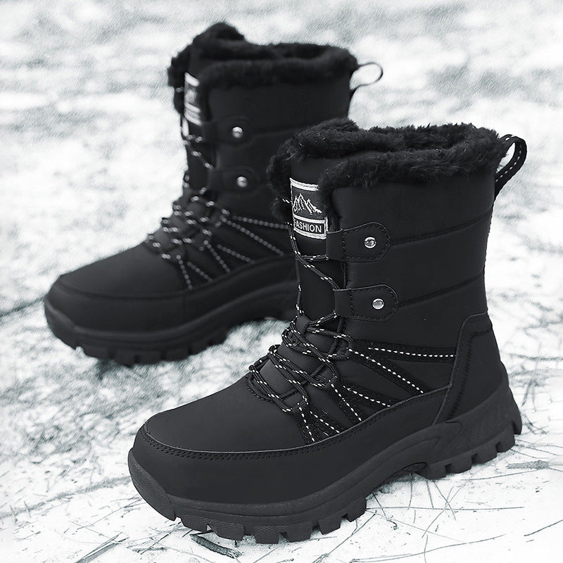 Damen Thermo-Winterstiefel mit kuscheligem Innenfutter und rutschfester Sohle R&B