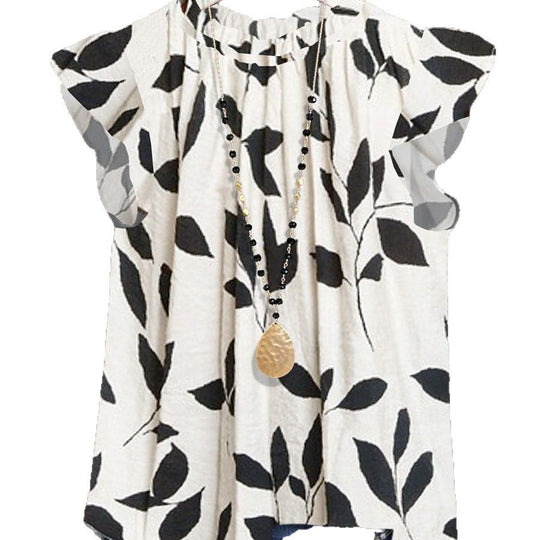 Damen Bluse mit floralem Design R&B