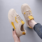 Damen Sportliche Sneakers mit innovativem Schnürsystem und atmungsaktiven Einsätzen R&B