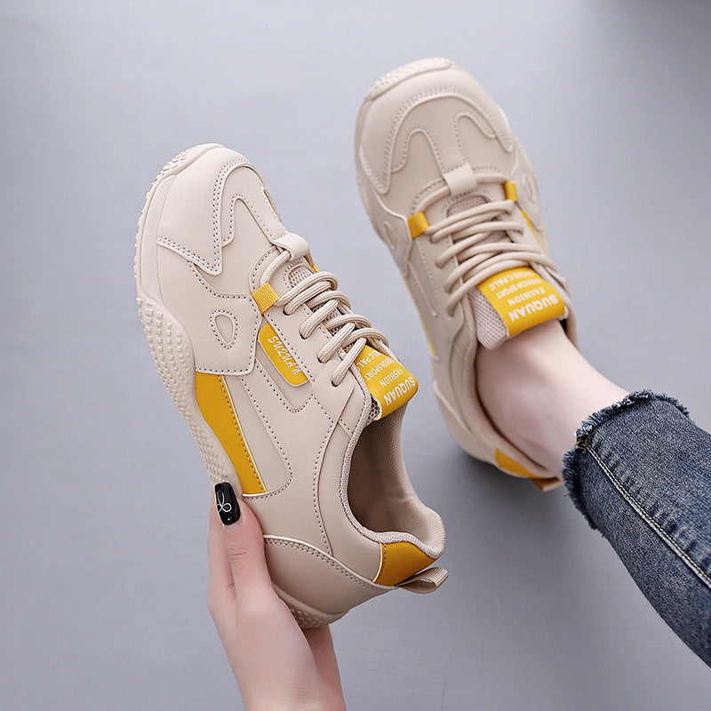 Damen Sportliche Sneakers mit innovativem Schnürsystem und atmungsaktiven Einsätzen R&B