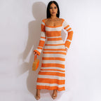 Damen Mesh-Kleid R&B
