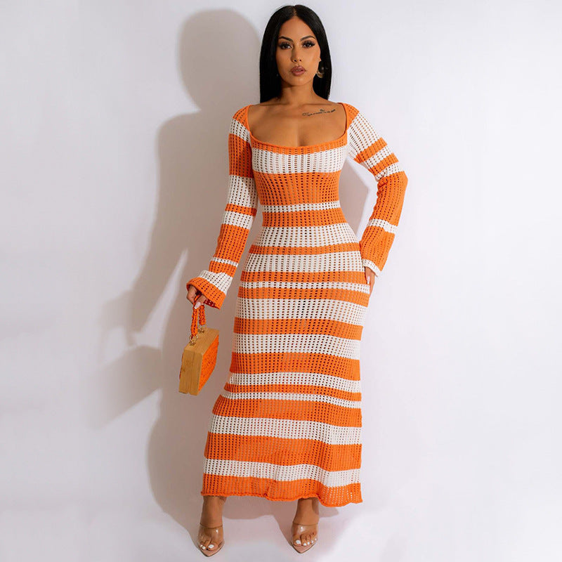 Damen Mesh-Kleid R&B