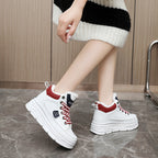 Damen Winterliche High-Top Sneakers mit luxuriösem Fleece-Futter R&B
