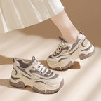 Damen Chunky Lauf-Sneaker mit hochdämpfender Sohle und atmungsaktivem Obermaterial R&B
