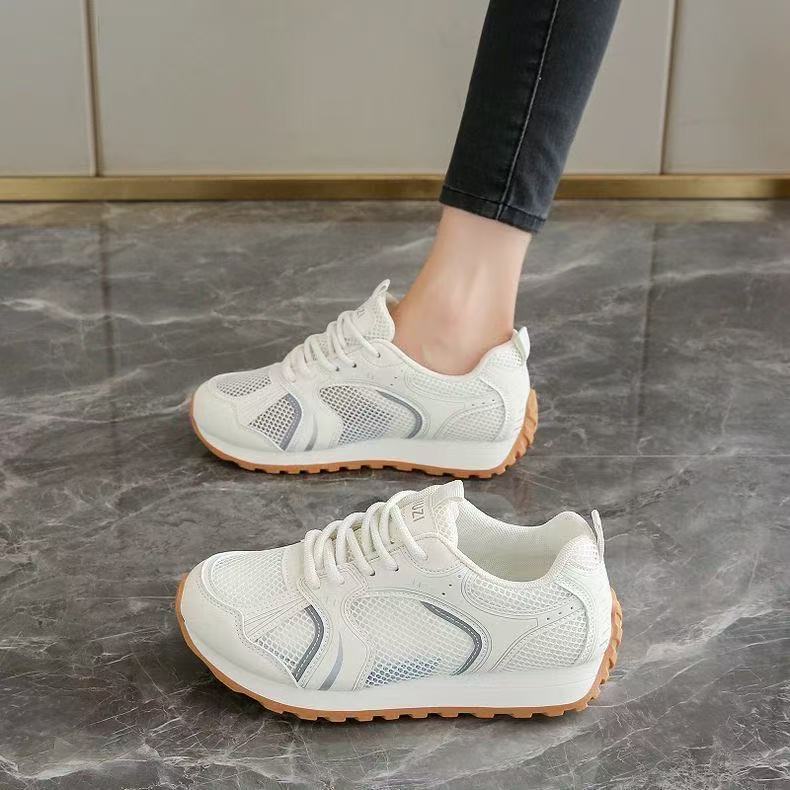 Damen Sportliche Mesh Sneakers R&B