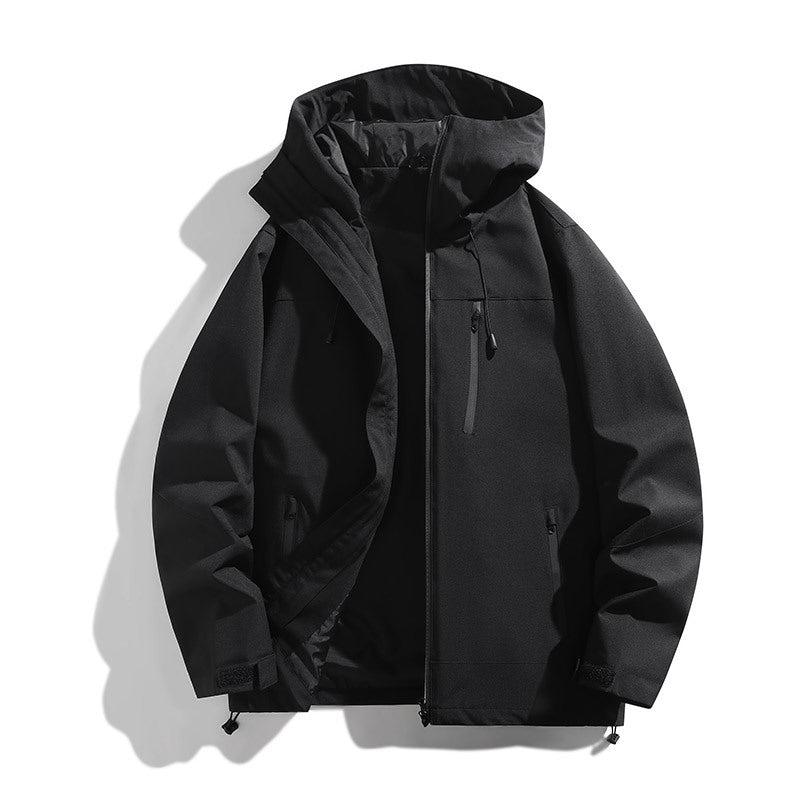 Damen technische Allwetterjacke mit vielseitigem Kapuzendesign und verstellbaren Belüftungsöffnungen R&B