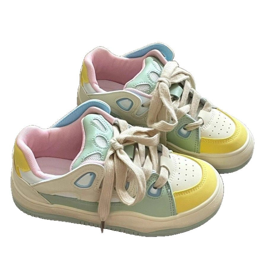 Damen Modische Sneakers mit atmungsaktiven Einsätzen und bequemer Dämpfung R&B