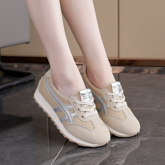 Damen Leichte Atmungsaktive Sneakers mit flexibler Sohle und Dämpfung R&B