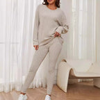 Damen bequeme Strickanzug R&B