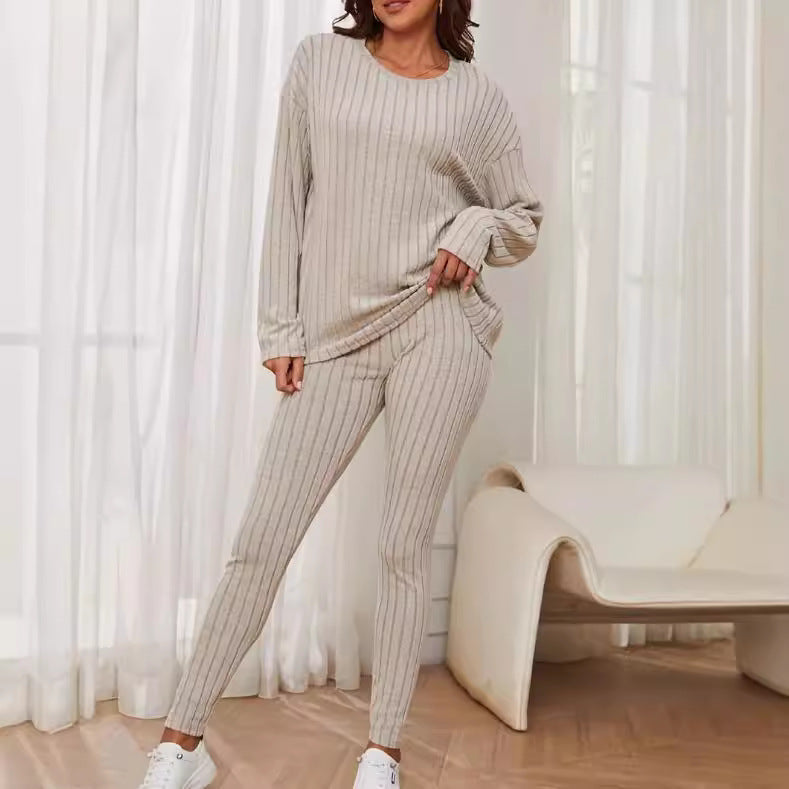 Damen bequeme Strickanzug R&B