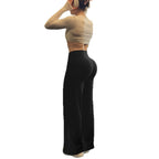 Damen Sportleggings mit hohem Bund und atmungsaktivem Material R&B