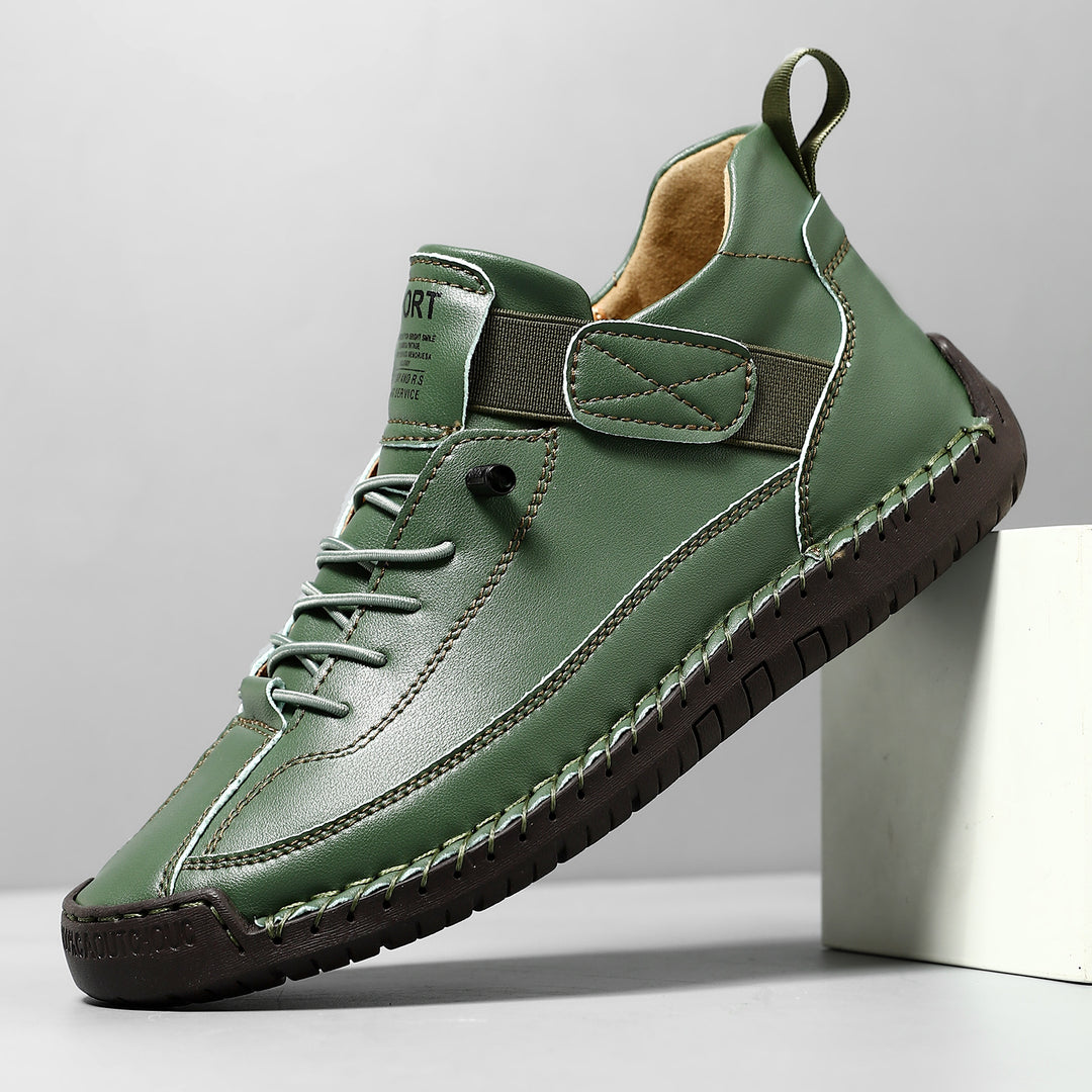 Damen Bequeme Freizeitschuhe mit elastischem Klettverschluss und atmungsaktiver Konstruktion R&B