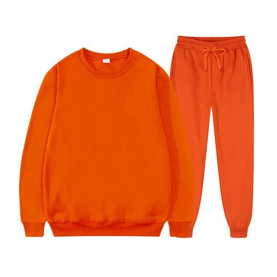 Damen Sportlicher Sweat-Anzug mit komfortablem Schnitt und elastischem Bund R&B
