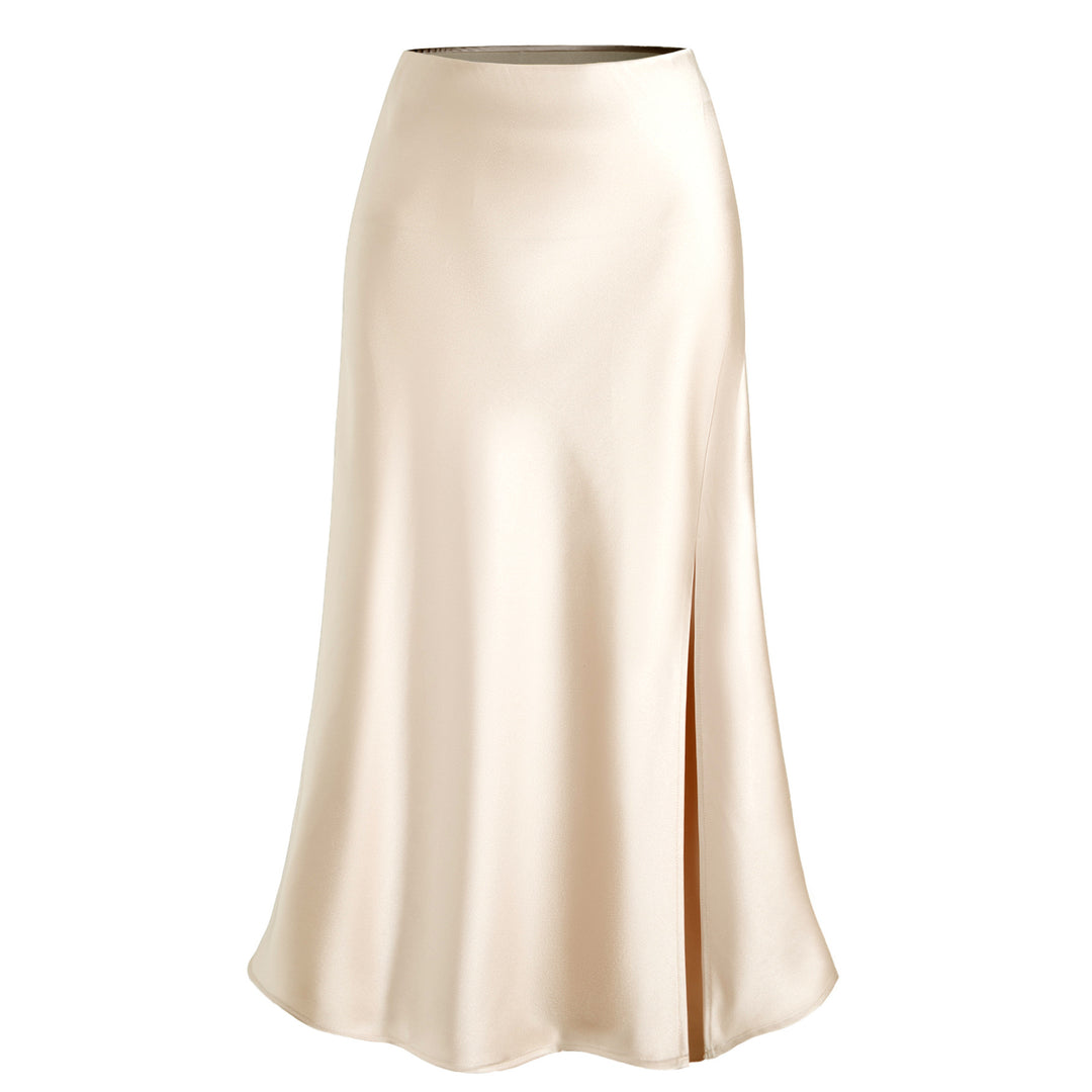 Damen Eleganter und fließender Maxikleid R&B