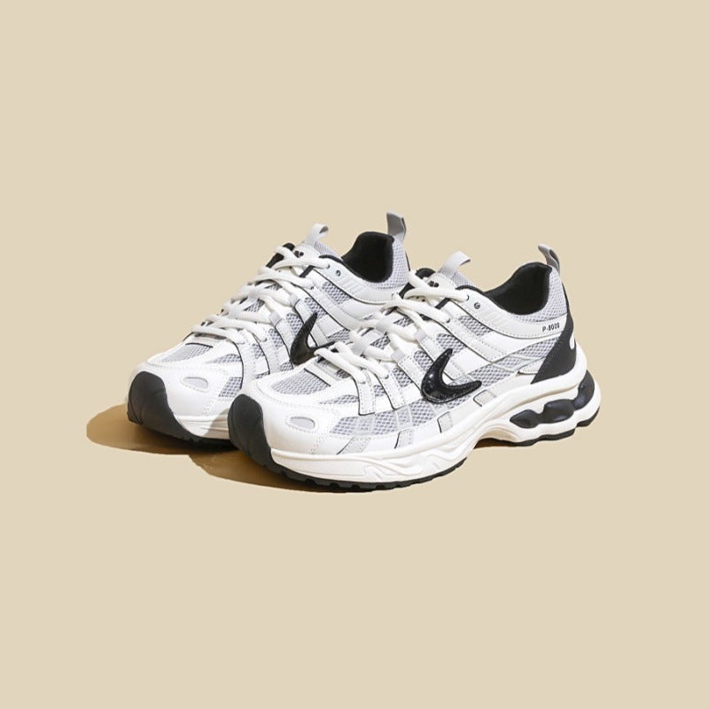 Damen Bequeme Sport-Sneaker mit atmungsaktiver Mesh-Oberfläche und dämpfender Sohle R&B