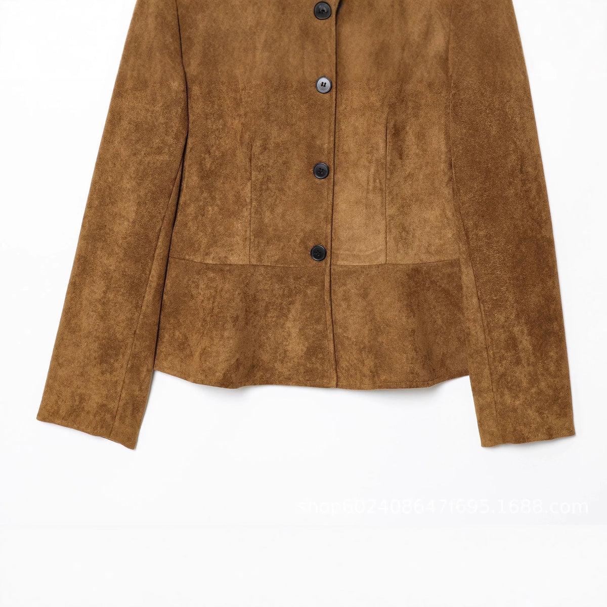 Damen elegante Velourjacke R&B
