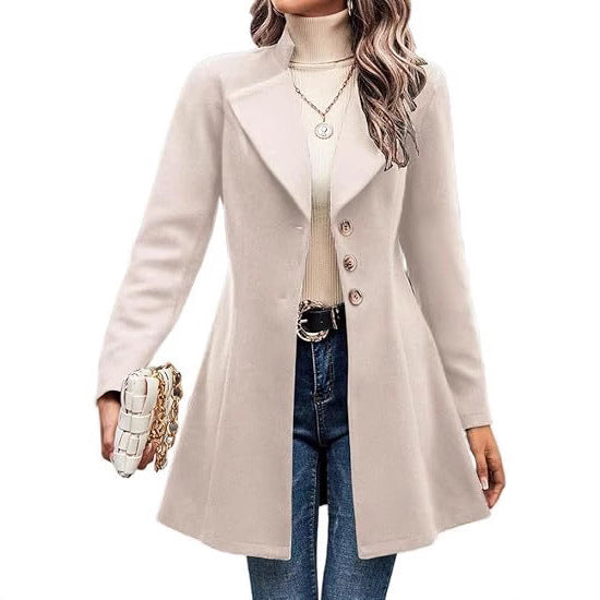 Damen klassischer Trenchcoat R&B