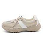 Damen Sportliche Freizeitsneaker mit atmungsaktiver Mesh-Oberfläche und rutschfester Sohle R&B