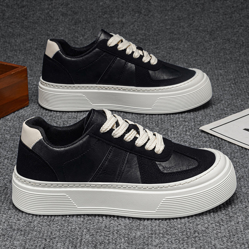 Damen Chunky Sneakers aus hochwertigem Leder mit innovativer Dämpfungstechnologie R&B