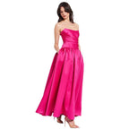 Damen Ballkleid mit schulterfreiem Design und voluminösem Rock R&B