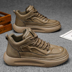 Damen Modische High-Top Sneakers mit strapazierfähigem Obermaterial und dämpfender Sohle