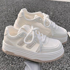 Damen Sportliche Sneakers mit atmungsaktive Mesh-Einsätze und gepolsterter Sohle R&B