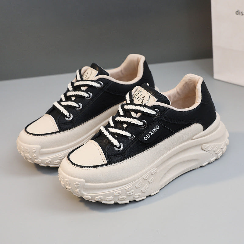 Damen Hochwertige Trend Sneakers mit dicker Profilsohle und sportlichem Design R&B